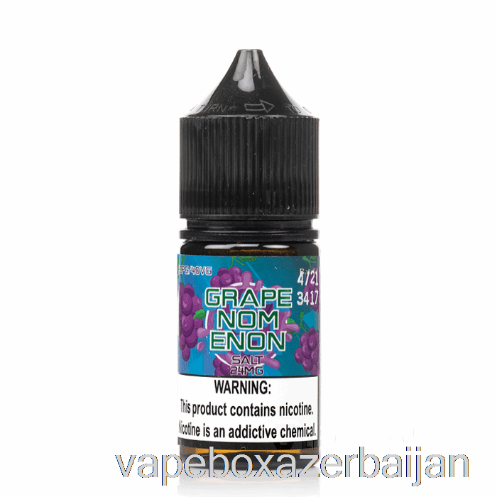 Vape Smoke Grapenomenon Salt - Nomenon E-Liquids - 30mL 48mg